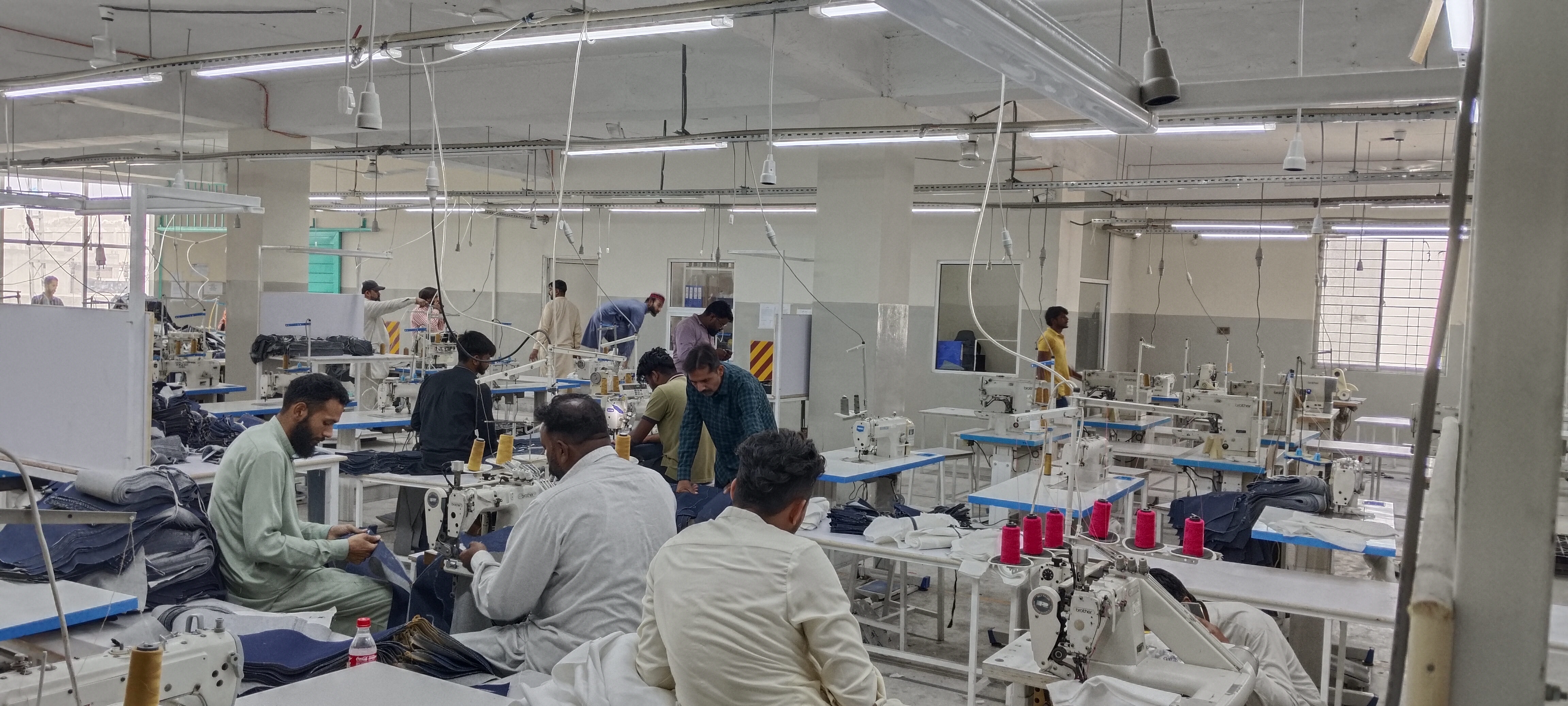 Factory production detail at Eco Vira