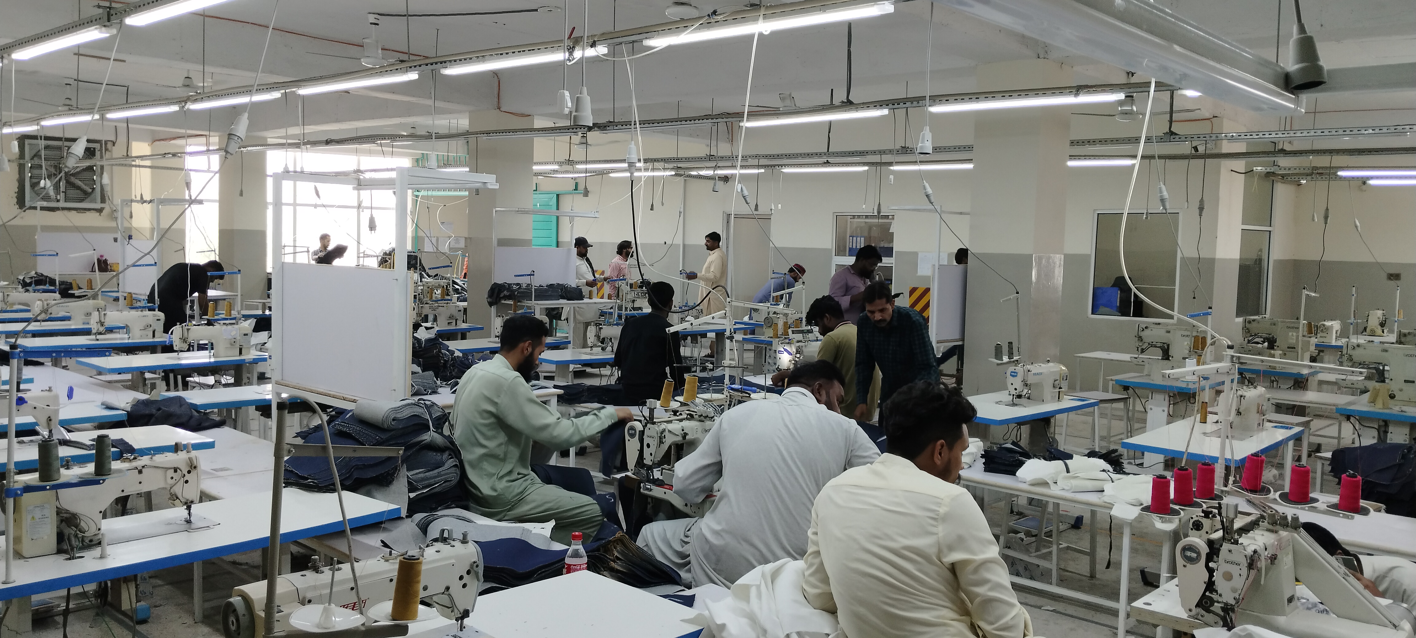 Production line at Eco Vira